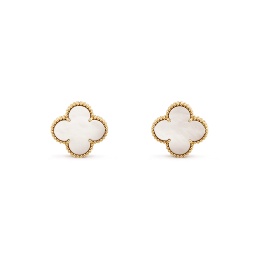 [ECHO ]CLOVER MINI GOLD EARRINGS