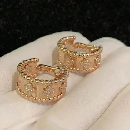 [ECHO ]PERLEE DIAMOND EARRINGS