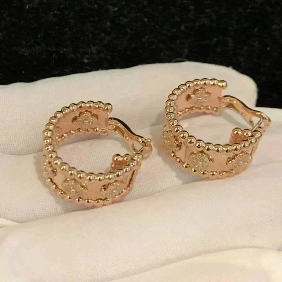 [ECHO ]PERLEE DIAMOND EARRINGS