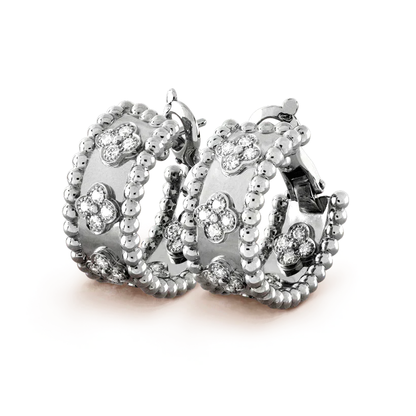 [ECHO ]PERLEE DIAMOND EARRINGS