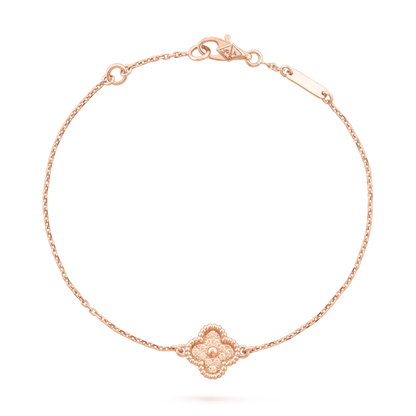 [ECHO ]CLOVER SINGLE FLOWER BRACELET