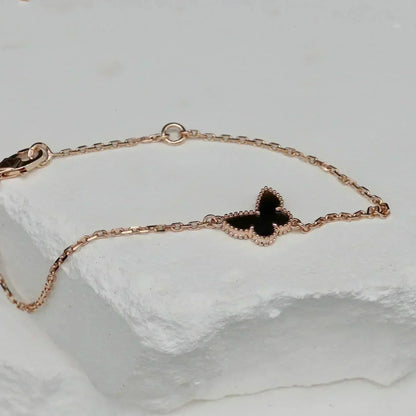 [ECHO ]BUTTERFLY ONYX  BUTTERFLY BRACELET