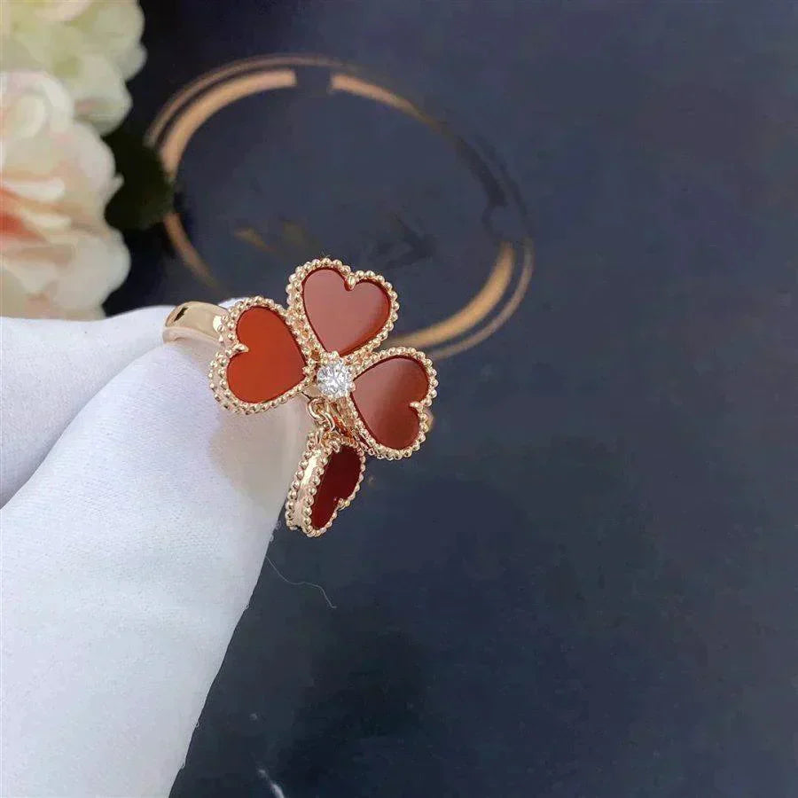 [ECHO ]SWEET CLOVER CARNELIAN RING