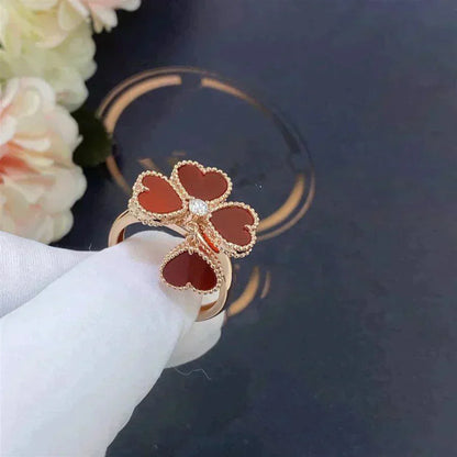 [ECHO ]SWEET CLOVER CARNELIAN RING