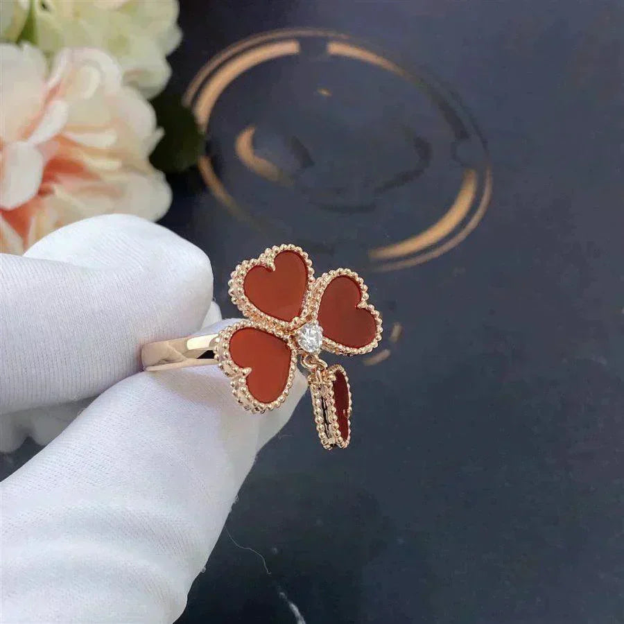 [ECHO ]SWEET CLOVER CARNELIAN RING