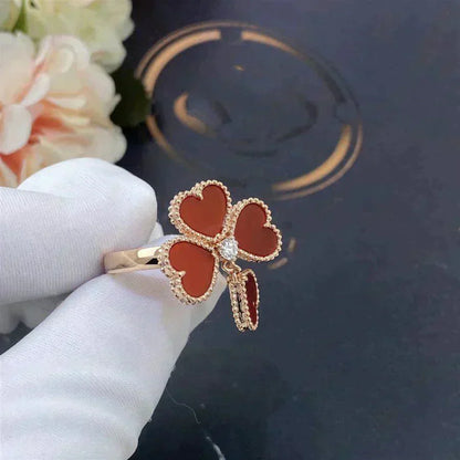 [ECHO ]SWEET CLOVER CARNELIAN RING