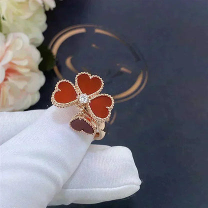 [ECHO ]SWEET CLOVER CARNELIAN RING