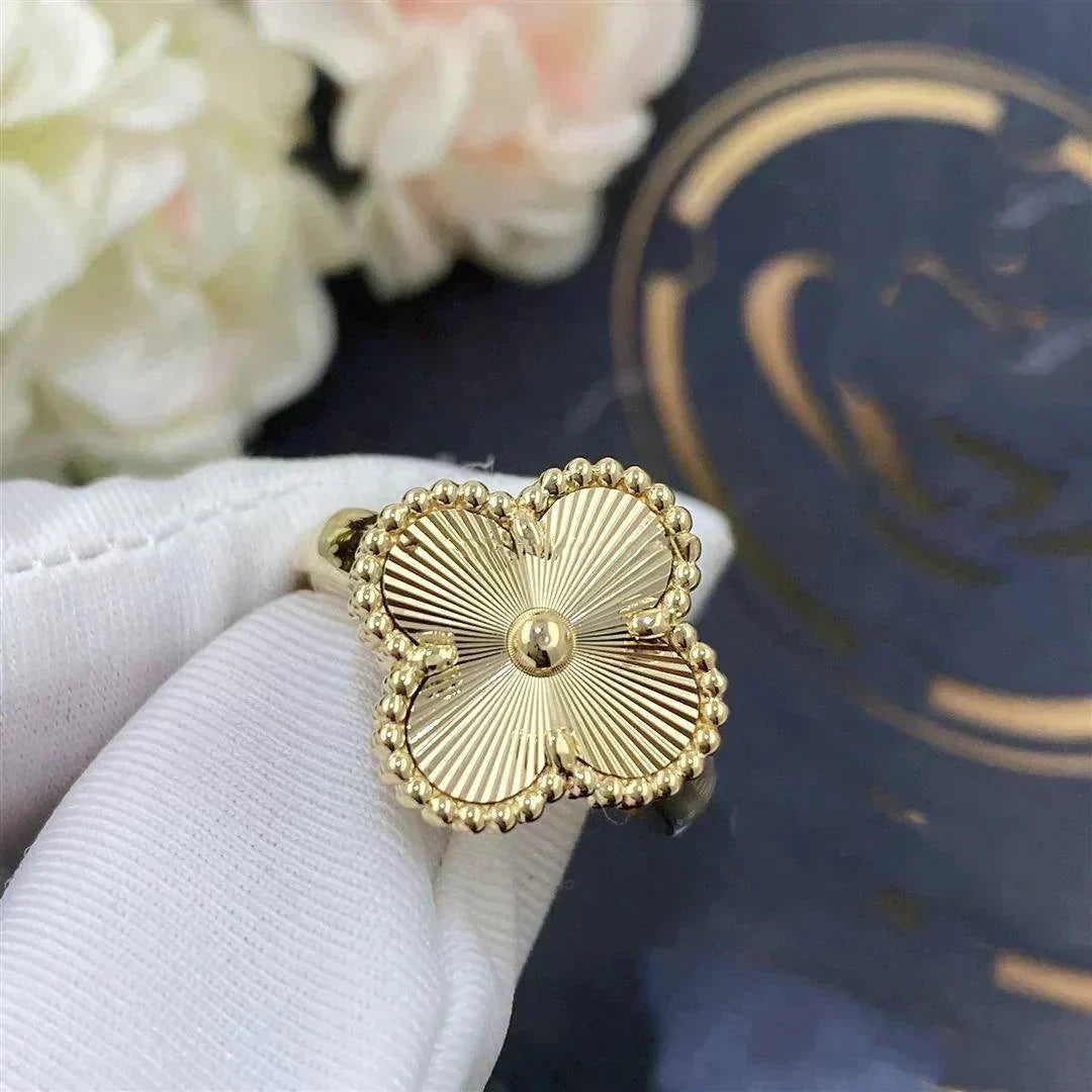 [ECHO ]CLOVER GOLD RING
