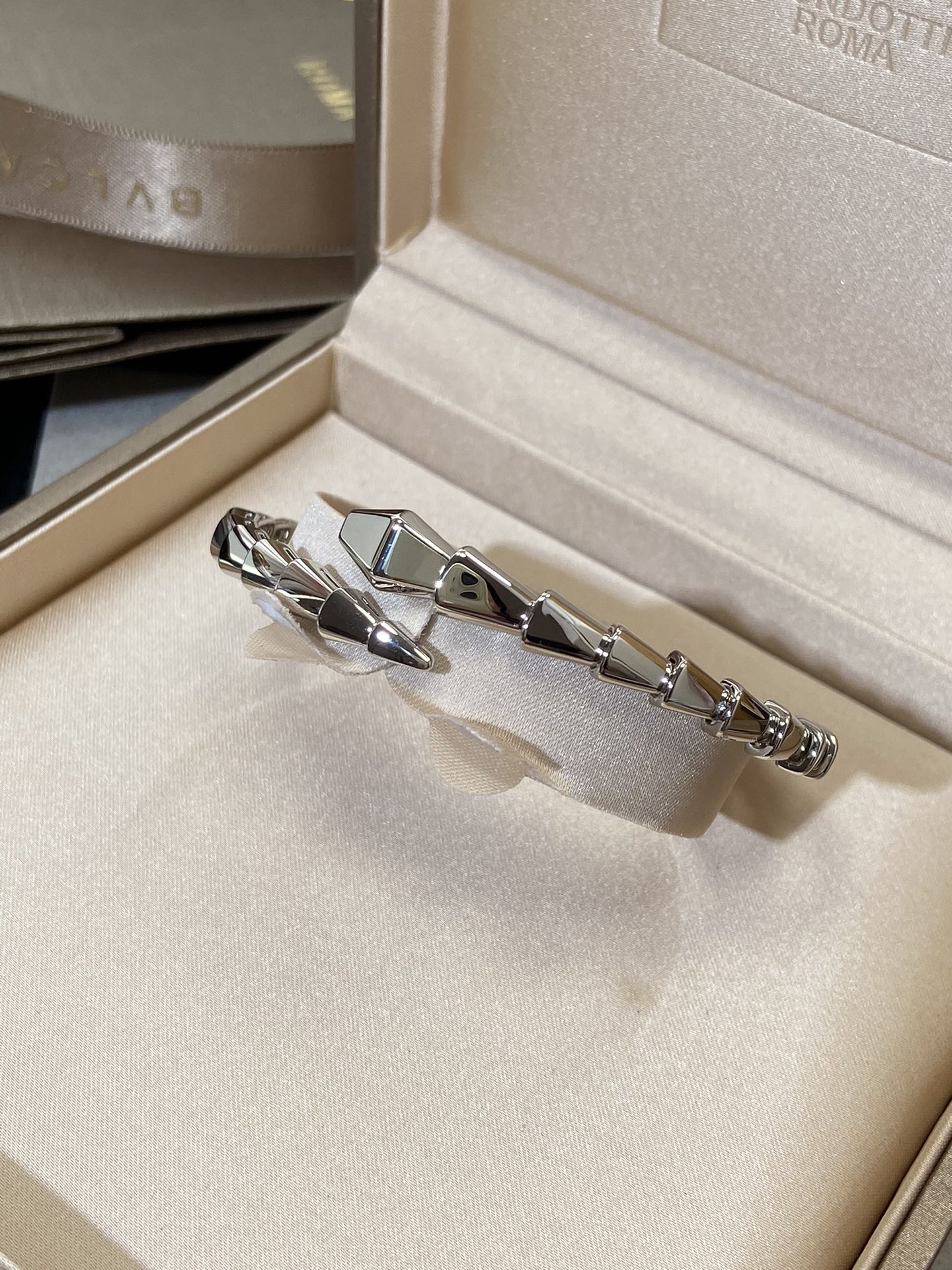 [ECHO ]SERPENTI VIPER SILVER BRACELET