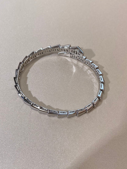 [ECHO ]SERPENTI VIPER SILVER BRACELET