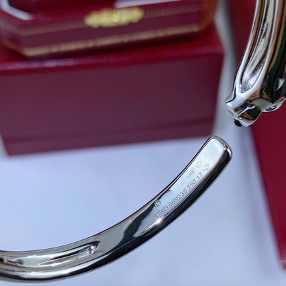 [ECHO ]PANTHERE SILVER OPEN BRACELET