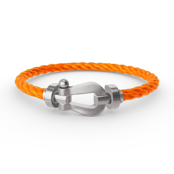 [ECHO ]FORCE LARGE HORSESHOE NO DIAMOND BRACELET SILVER