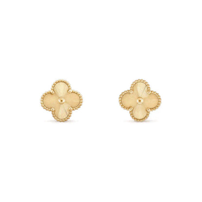 [ECHO ]CLOVER MEDIUM 1 MOTIFS LASER EARRINGS