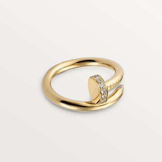 [ECHO ]JUSTE RING 2.65MM GOLD DIAMOND